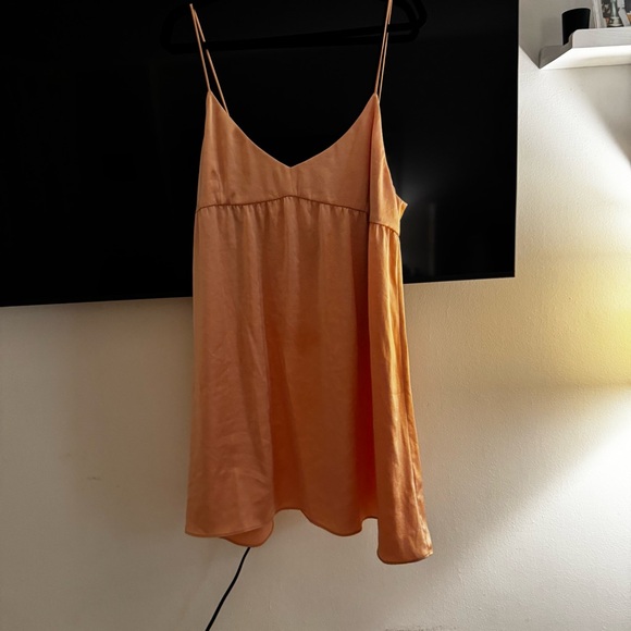 NEVER WORN Wilfred lover satin slip mini in pink (no longer sold) - Picture 2 of 5